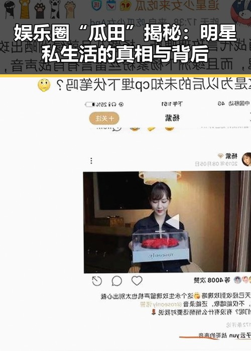 娱乐圈“瓜田”揭秘：明星私生活的真相与背后
