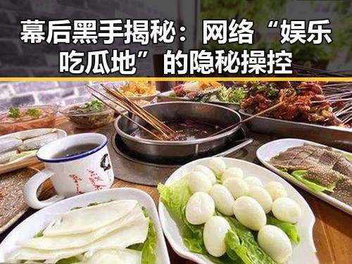 幕后黑手揭秘：网络“娱乐吃瓜地”的隐秘操控
